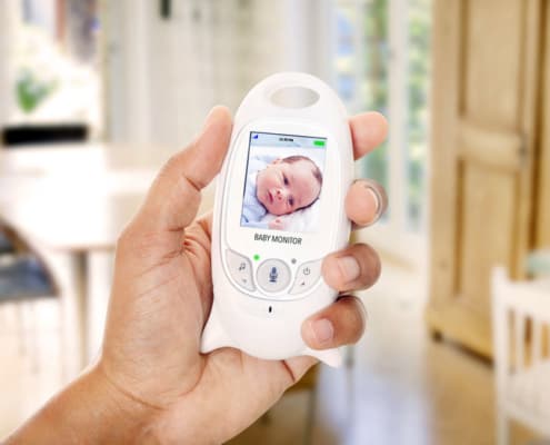Babyphone mit Monitor verbreitet Elektrosmog