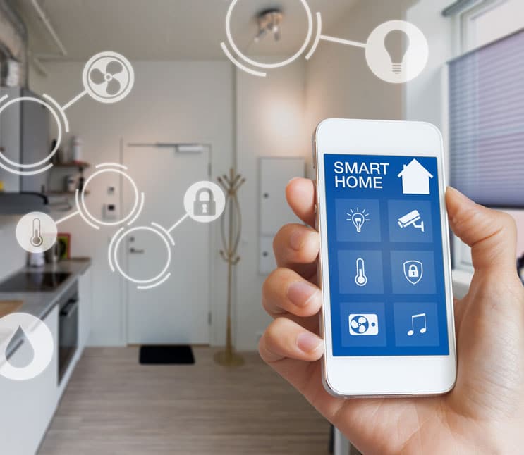 Smart-Home steuern übers Handy-App