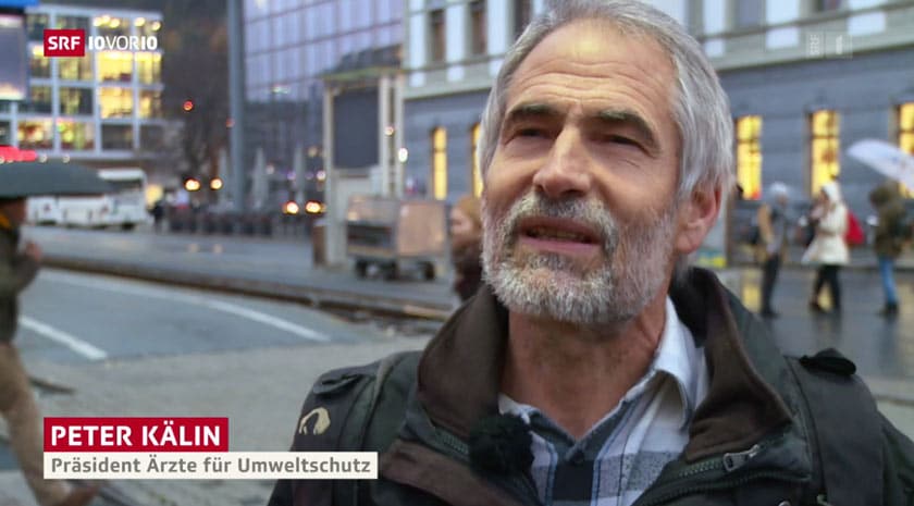 Peter Kälin, Président des Médecins pour la protection de l'environnement