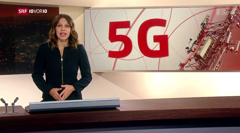 10vor10 Rapport sur la norme de communications mobiles 5G