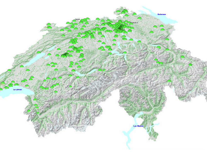 5G Antennen: Wir zeigen die Karten mit den Standorten in der Schweiz